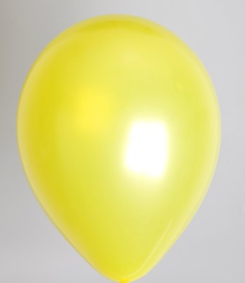 ballon geel metallic