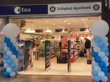 ballonnen pilaren heropening Etos en Schiphol apotheek Stadshart Amstelveen