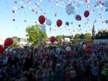 ballonnenwedstrijd school De Meern