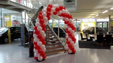 ballonnenboog of ballonnenbogen