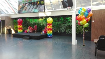 ballonnen pilaren of ballonpilaar