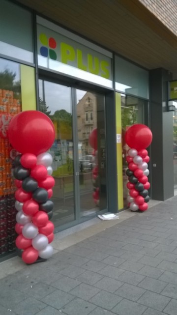 ballonnen pilaren of ballonpilaar