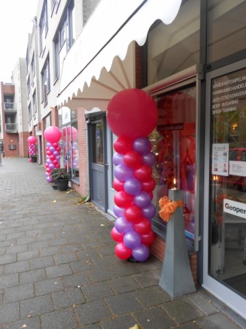 ballonnen pilaren of ballonpilaar