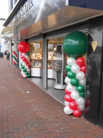 ballonnen pilaren of ballonpilaar