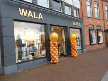 ballonnen pilaren of ballonpilaar