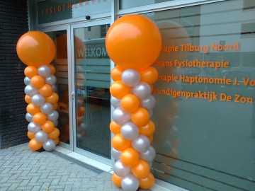 ballonnen pilaren of ballonpilaar