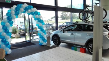 ballonnenboog of ballonnenbogen