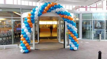 ballonnenboog of ballonnenbogen
