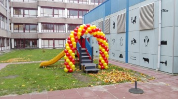 ballonnenboog of ballonnenbogen