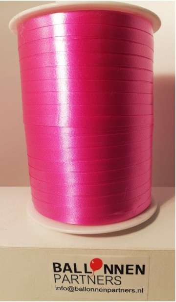 Donker roze ballonnen lint