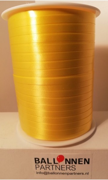 Geel ballonnen lint