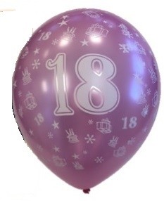 ballonnen 18 jaar