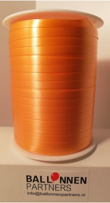 Oranje ballonnen lint