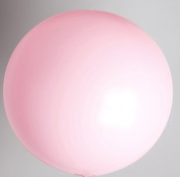 reuze ballon 90 cm baby roze