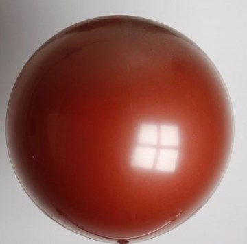 reuze ballon 90 cm burgundy