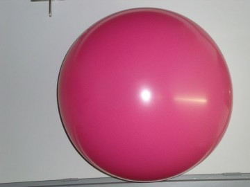 reuze ballon 90 cm magenta - donker roze
