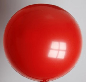 reuze ballon 90 cm rood