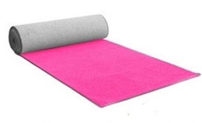 roze loper 4 x 1 meter