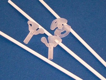 kunstof draagstaafjes per 100