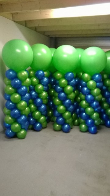 ballonnen pilaren of ballonpilaar