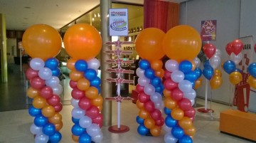 ballonnen pilaren of ballonpilaar