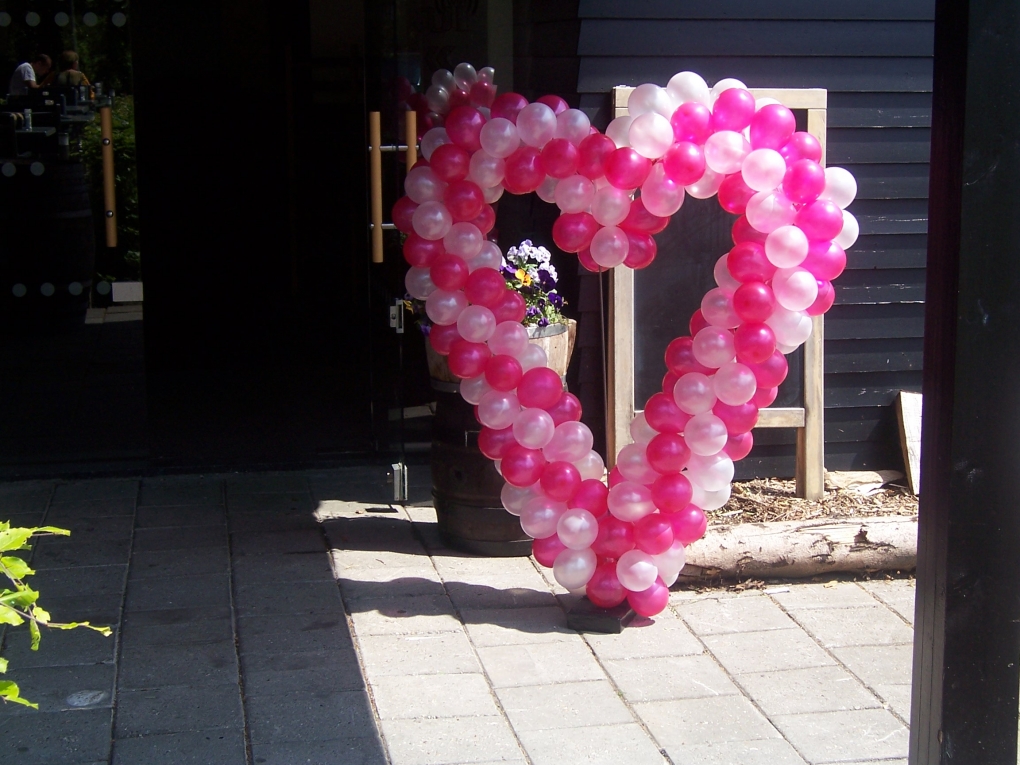 Scheiden commentaar Arthur Conan Doyle ballonnen hart - ballonnen decoraties - ballonnen, helium ballonnen,  ballonnenboog, ballonnenpilaar, ballonnen decoraties