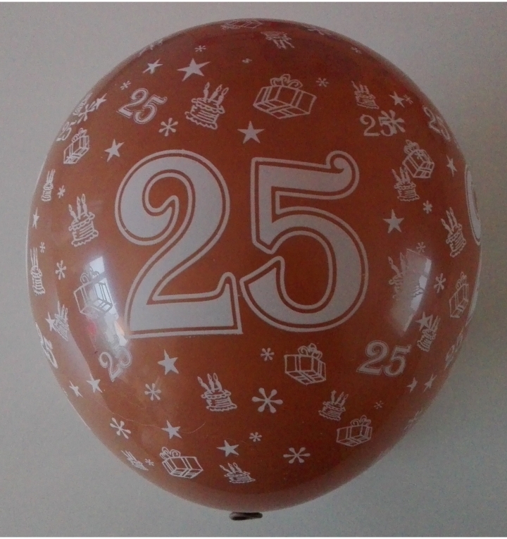 Wissen Pittig uitglijden ballonnen 25 jaar - voorbedrukte ballonnen leeftijd geboorte en diverse -  ballonnen, helium ballonnen, ballonnenboog, ballonnenpilaar, ballonnen  decoraties