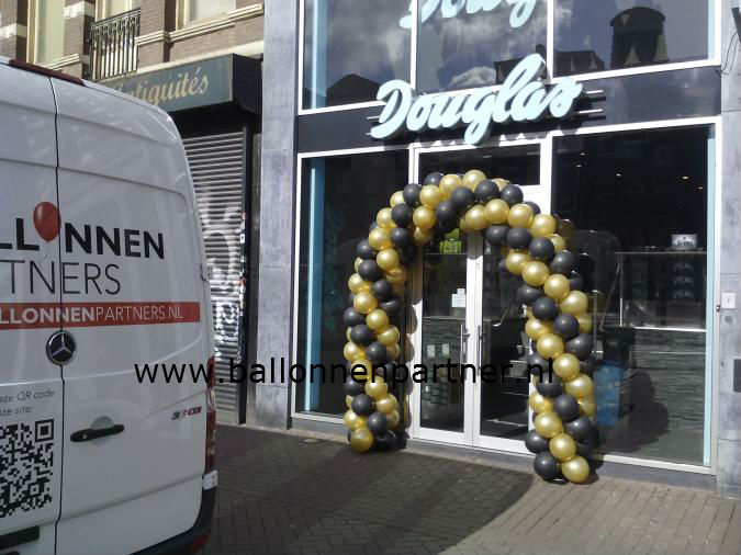ballonnen decoratie Douglas Amsterdam