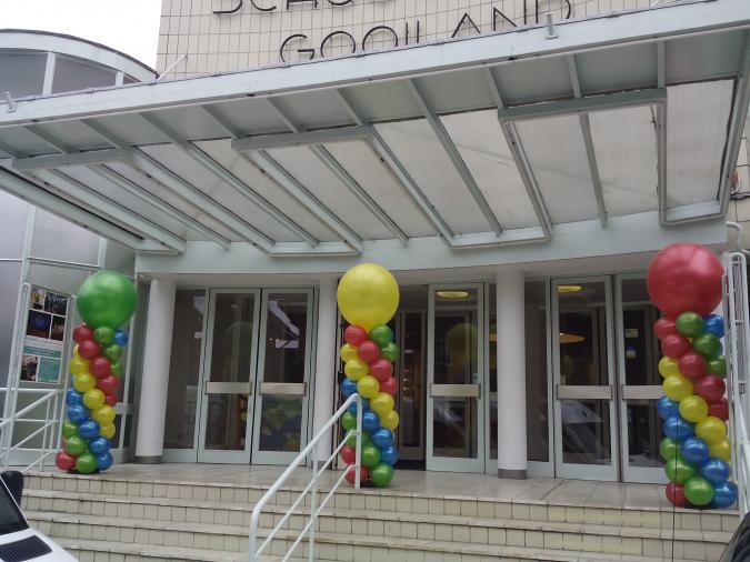 ballonnen pilaren theater gooiland hilversum