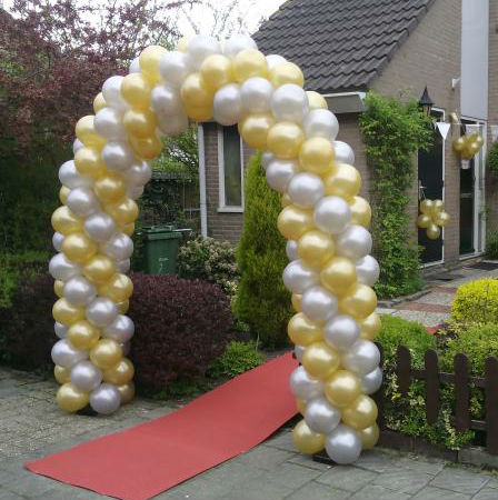 ballonnenboog bruidsbeurs zaanse