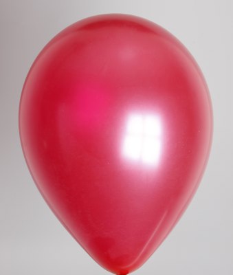 ballon magenta metallic