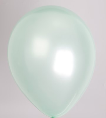 ballon licht groen metallic