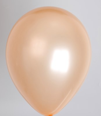 ballon perzik metallic